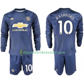 Fußballtrikots Manchester United RASHFORD 10 Kinder 2018-2019 Langarm Ausweichtrikot kaufen
